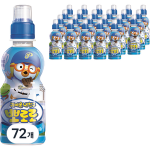 팔도 뽀로로 어린이음료 밀크맛, 235ml, 72개