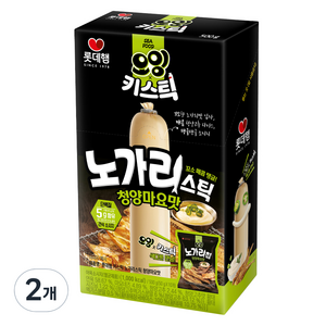 롯데웰푸드 롯데햄 키스틱 노가리스틱 청양마요맛 10p, 500g, 2개