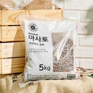 BFA 씻은 마사토 중립 5kg, 1개