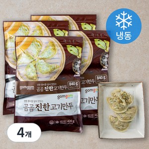 곰곰 진한 고기 만두 (냉동), 420g, 4개입