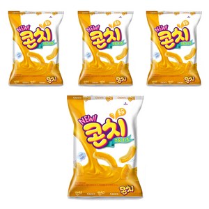 크라운 콘치 치즈크림, 66g, 4개