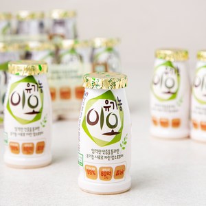 남양이오 유기가공식품인증 요구르트, 80ml, 15개