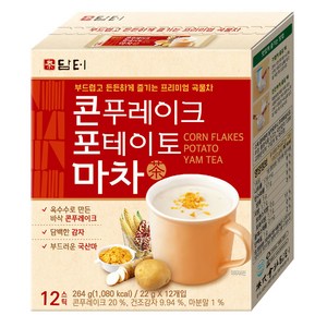 담터 콘프레이크 포테이토 마차, 22g, 12개입, 1개