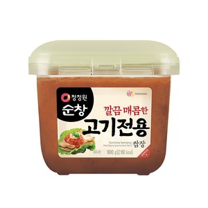 청정원순창 깔끔 매콤한 고기전용 쌈장, 900g, 1개