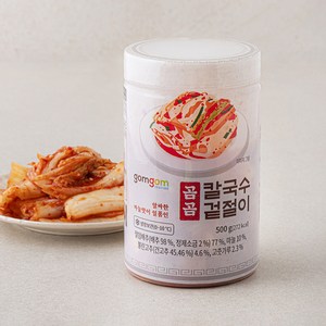 곰곰 칼국수 겉절이, 500g, 1개