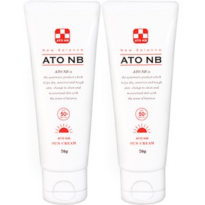 아토엔비 유아선크림 SPF50+ PA++++, 70g, 2개