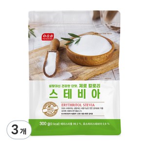 OQB 스테비아, 300g, 3개