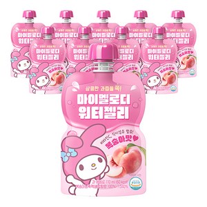 아텍스 마이멜로디 워터젤리, 110ml, 10개, 복숭아맛