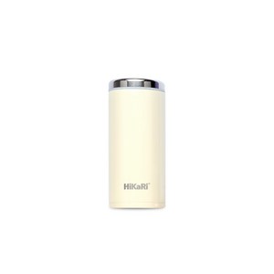 HiKaRi 심플 미니 보온보냉 텀블러, 아이보리, 200ml, 1개