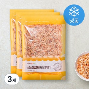 곰곰 국산 보리새우, 100g, 3개