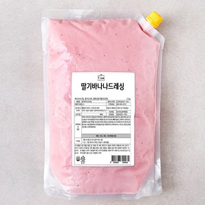 hcook 딸기바나나 드레싱, 2kg, 1개