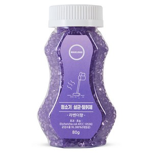 마크롱 라벤다향 청소기 살균 탈취제 본품, 80g, 1개