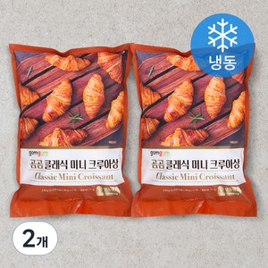 곰곰 클래식 미니 크루아상 냉동생지, 630g, 2개