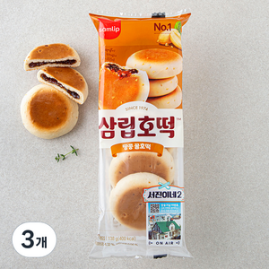 삼립 땅콩 꿀호떡 6개입, 138g, 3개