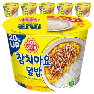 오뚜기 컵밥 참치마요덮밥, 247g, 6개