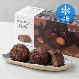 청년떡집 범벅초코 크림떡 (냉동), 360g, 1개