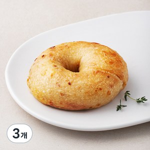 도제식빵 탕종 어니언 베이글, 100g, 3개