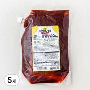 코다노 불닭양념 소스, 2kg, 5개