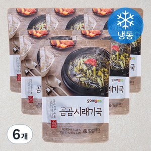 곰곰 시래기국 (냉동), 500g, 6개