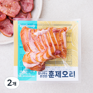 프레시지 참나무로 훈연한 훈제오리, 150g, 2개