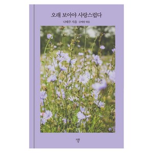 [자화상]오래 보아야 사랑스럽다 (양장), 자화상, 나태주