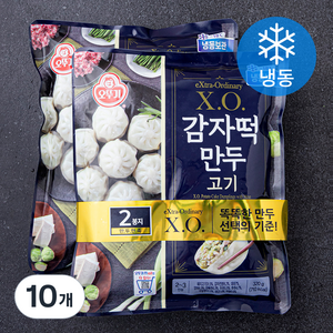 오뚜기 XO 감자떡만두 고기 (냉동), 320g, 10개