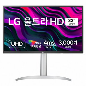 LG전자 4K UHD 울트라 모니터, 80cm, 32UP550N