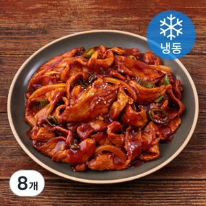 맛있는 녀석들 제주 흑돼지 두루치기 (냉동), 500g, 8개