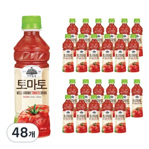 가야농장 토마토농장 주스, 340ml, 48개