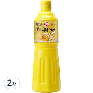 오뚜기 허니 머스타드, 1050g, 1.05kg, 2개