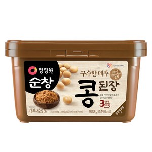 청정원 구수한 메주 콩된장, 900g, 1개