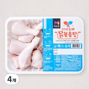 목우촌 다리두배 닭볶음탕 (냉장), 1.2kg, 4개