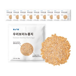 편식공장 우리보리 누룽지 10p, 1개, 200g