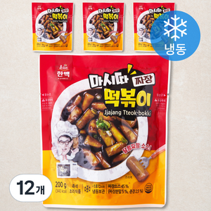 마시따 짜장떡볶이 (냉동), 200g, 12개