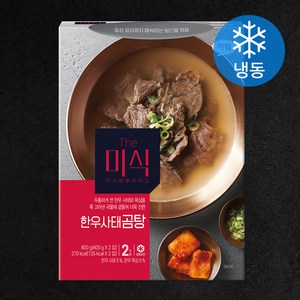 더미식 한우사태곰탕 2인분 (냉동), 800g, 1개