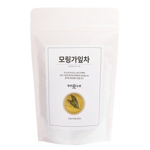 청년농원 저온가공 모링가잎차 삼각티백, 1g, 50개입, 1개