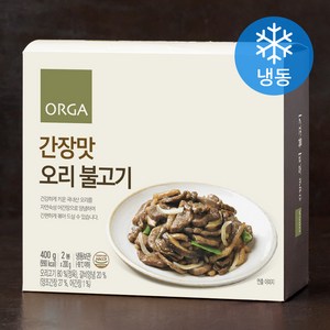 올가홀푸드 오리 불고기 간장맛 (냉동), 400g, 1개