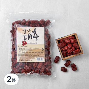 경산 건대추 특초, 500g, 2봉