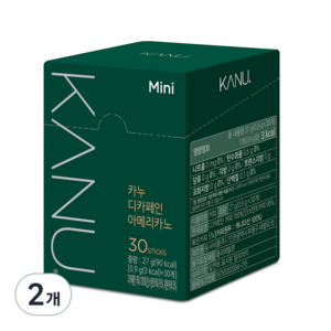 카누 미니 디카페인 아메리카노, 900mg, 30개입, 2개