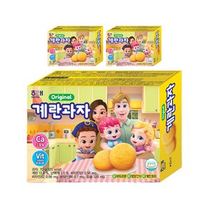 계란과자, 70g, 3개