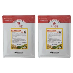 소스생활 치킨 스톡 파우더, 1kg, 2개