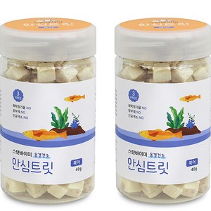 STANDBYME 안심트릿 동결건조, 북어, 40g, 2개