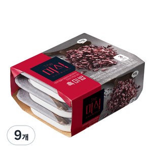 더미식 흑미밥, 180g, 9개