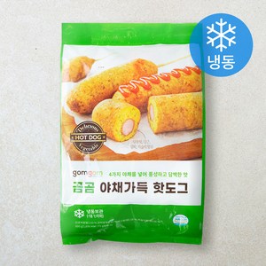 곰곰 야채가득 핫도그, 75g, 8개입