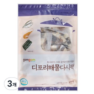 곰곰 디포리해물다시팩, 18g, 90개, 18g