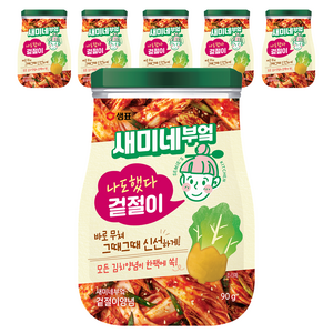 새미네부엌 겉절이 양념, 90g, 6개