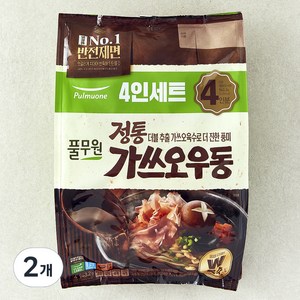 풀무원 정통 가쓰오 우동 4인분, 943.2g, 2개