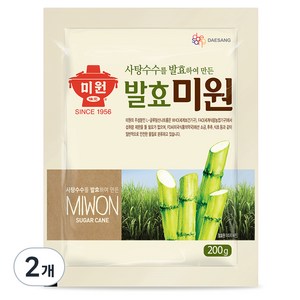 미원 대상 발효, 200g, 2개