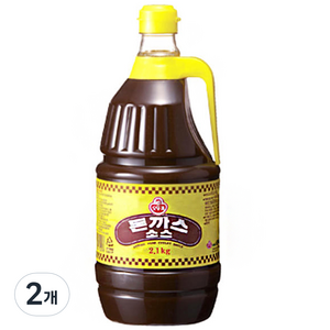 오뚜기 돈까스소스, 2.1kg, 2개