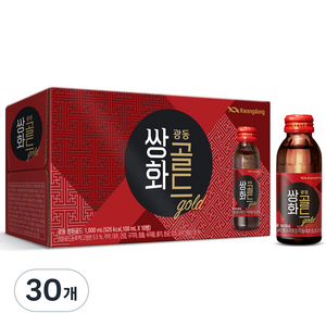 광동제약 쌍화골드, 100ml, 30개